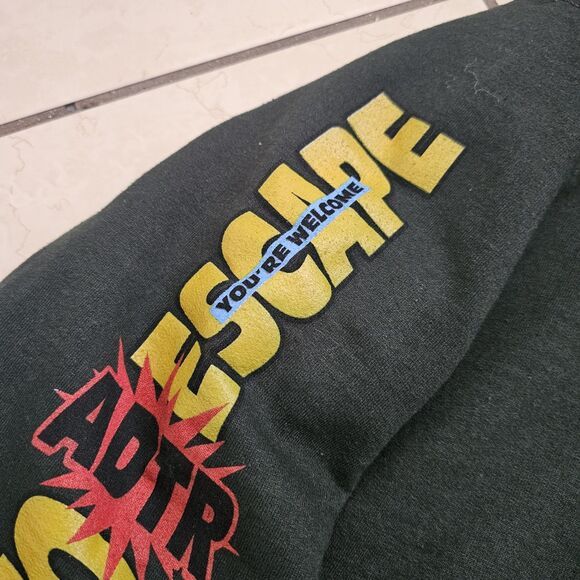 A Day To Remember Forest Green Drawstring Tour Hoodie This Is A Cycle Mens 2XL - Picture 5 of 13